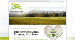 Desktop Screenshot of naturalpremiummeats.com